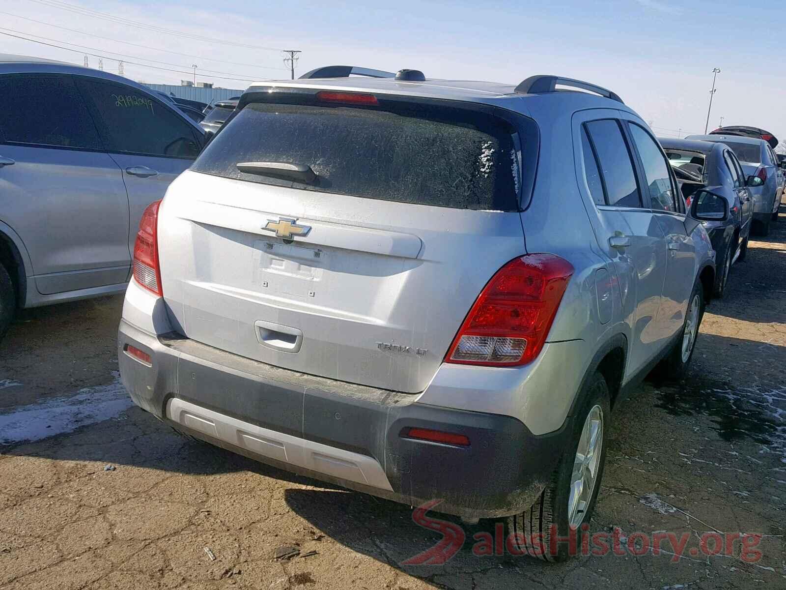 1FATP8UH6K5158863 2016 CHEVROLET TRAX 1LT