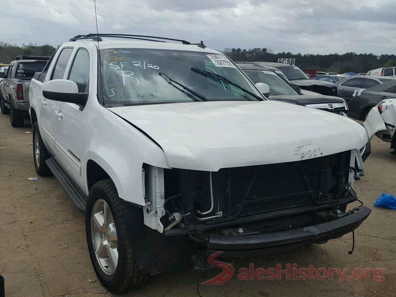 1FM5K8HT0JGC96705 2012 CHEVROLET AVALANCHE