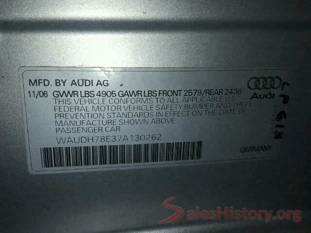 5XXGV4L24JG202716 2007 AUDI A4