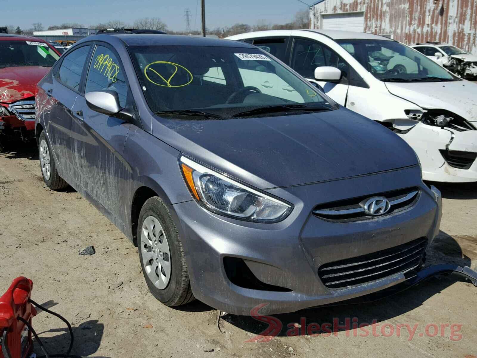 JTDEPRAE8LJ100619 2017 HYUNDAI ACCENT