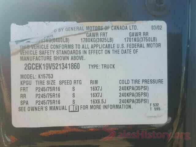 1C4BJWEGXHL530436 2002 CHEVROLET SILVERADO