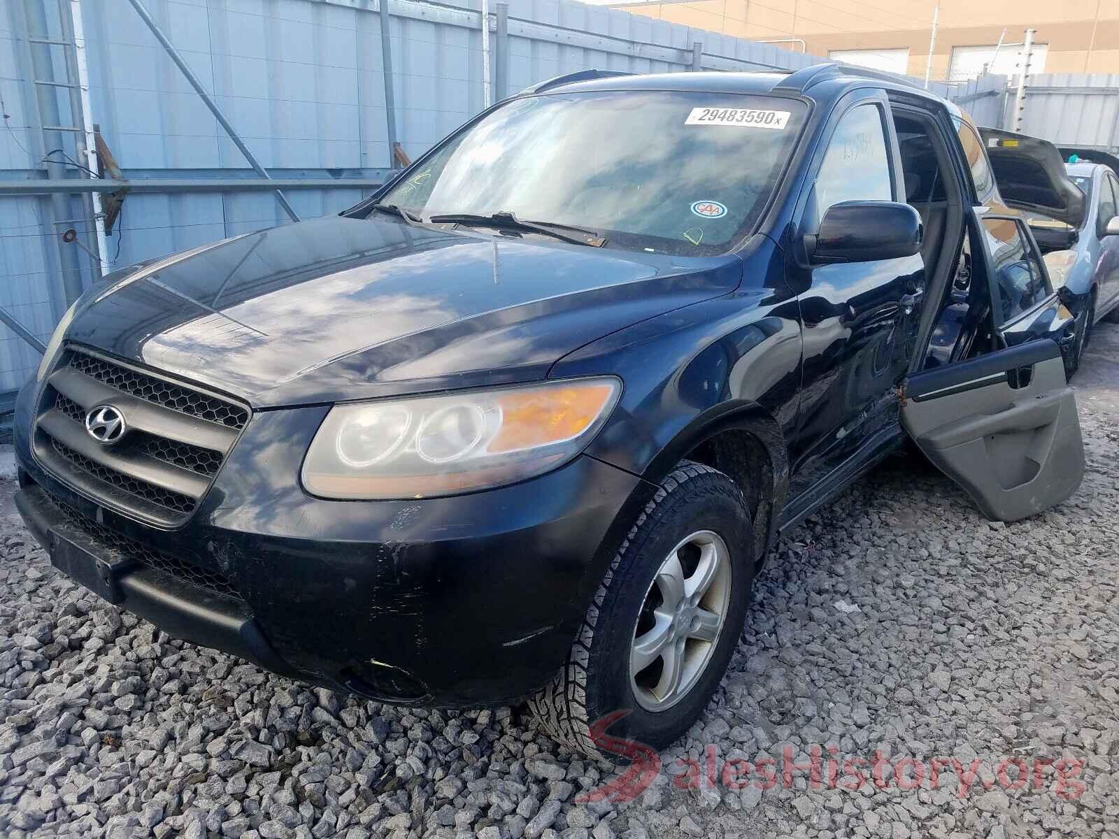 3N1CN7AP5GL817726 2007 HYUNDAI SANTA FE