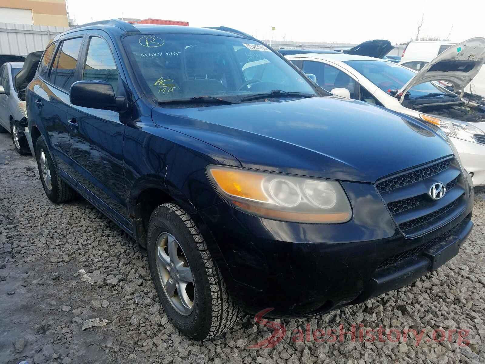 3N1CN7AP5GL817726 2007 HYUNDAI SANTA FE