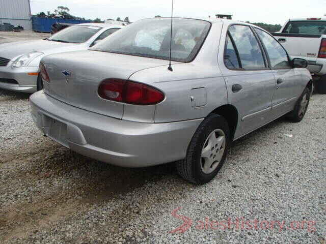 3C4NJCBB4JT466599 2001 CHEVROLET CAVALIER