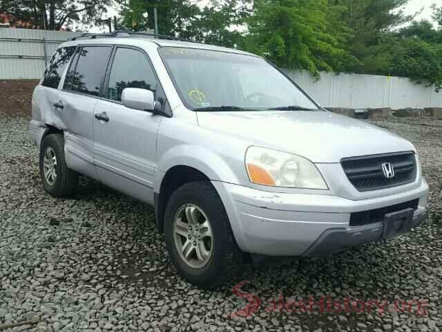 1N4AL3AP6HC242509 2003 HONDA PILOT