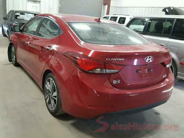 3MYDLBYVXHY188954 2016 HYUNDAI ELANTRA