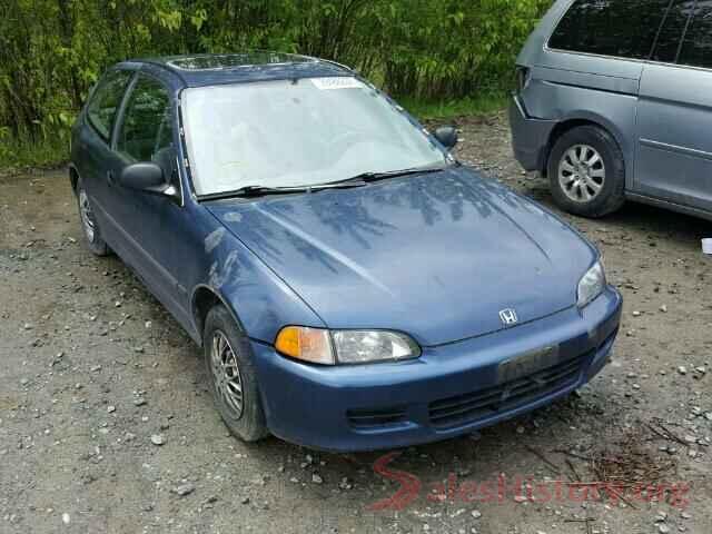 2T3F1RFV9MC159696 1992 HONDA CIVIC