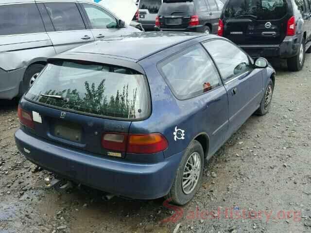 2T3F1RFV9MC159696 1992 HONDA CIVIC