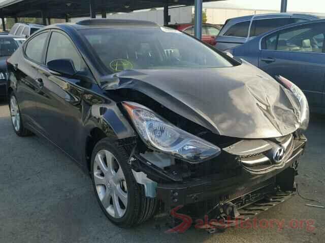 5NPD74LF2JH295207 2013 HYUNDAI ELANTRA