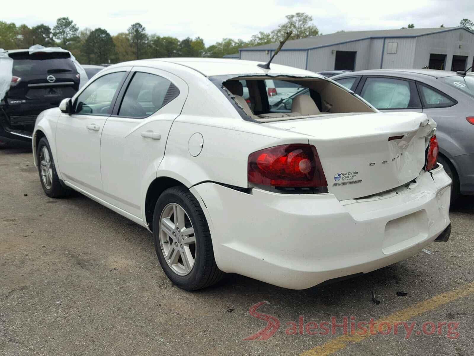 KM8J2CA44JU629705 2011 DODGE AVENGER