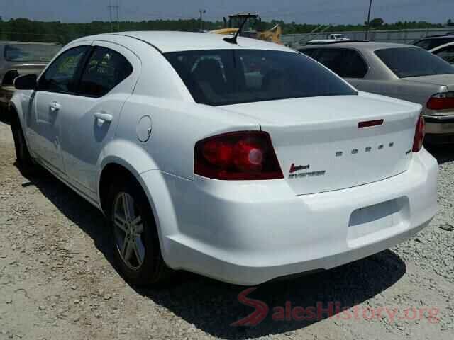 3KPFK4A75JE167017 2012 DODGE AVENGER