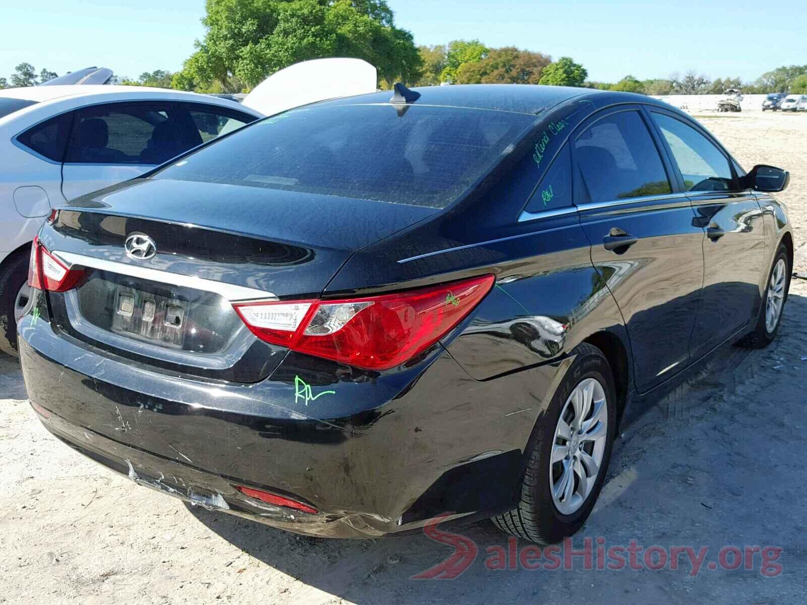 5XXGU4L31JG189340 2011 HYUNDAI SONATA