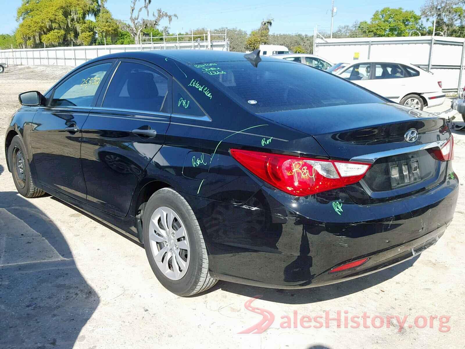 5XXGU4L31JG189340 2011 HYUNDAI SONATA