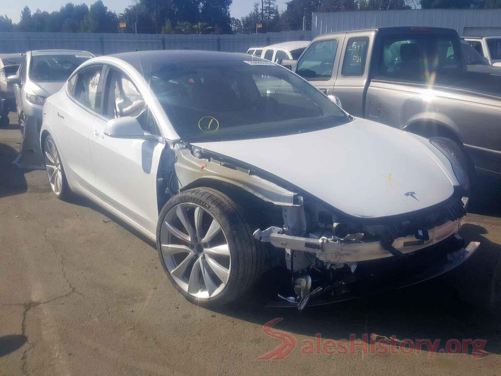 5YJ3E1EBXJF106540 2018 TESLA MODEL 3