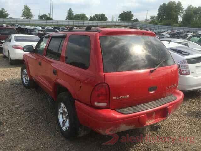 5XXGT4L34LG393216 2002 DODGE DURANGO