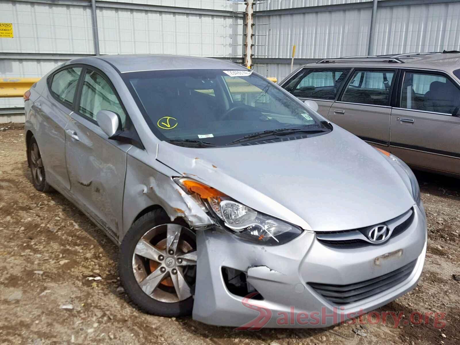 3N1CN7AP6JL812848 2013 HYUNDAI ELANTRA