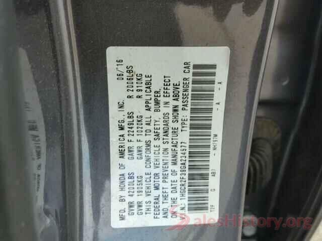 2HGFC2F6XKH604440 2016 HONDA ACCORD