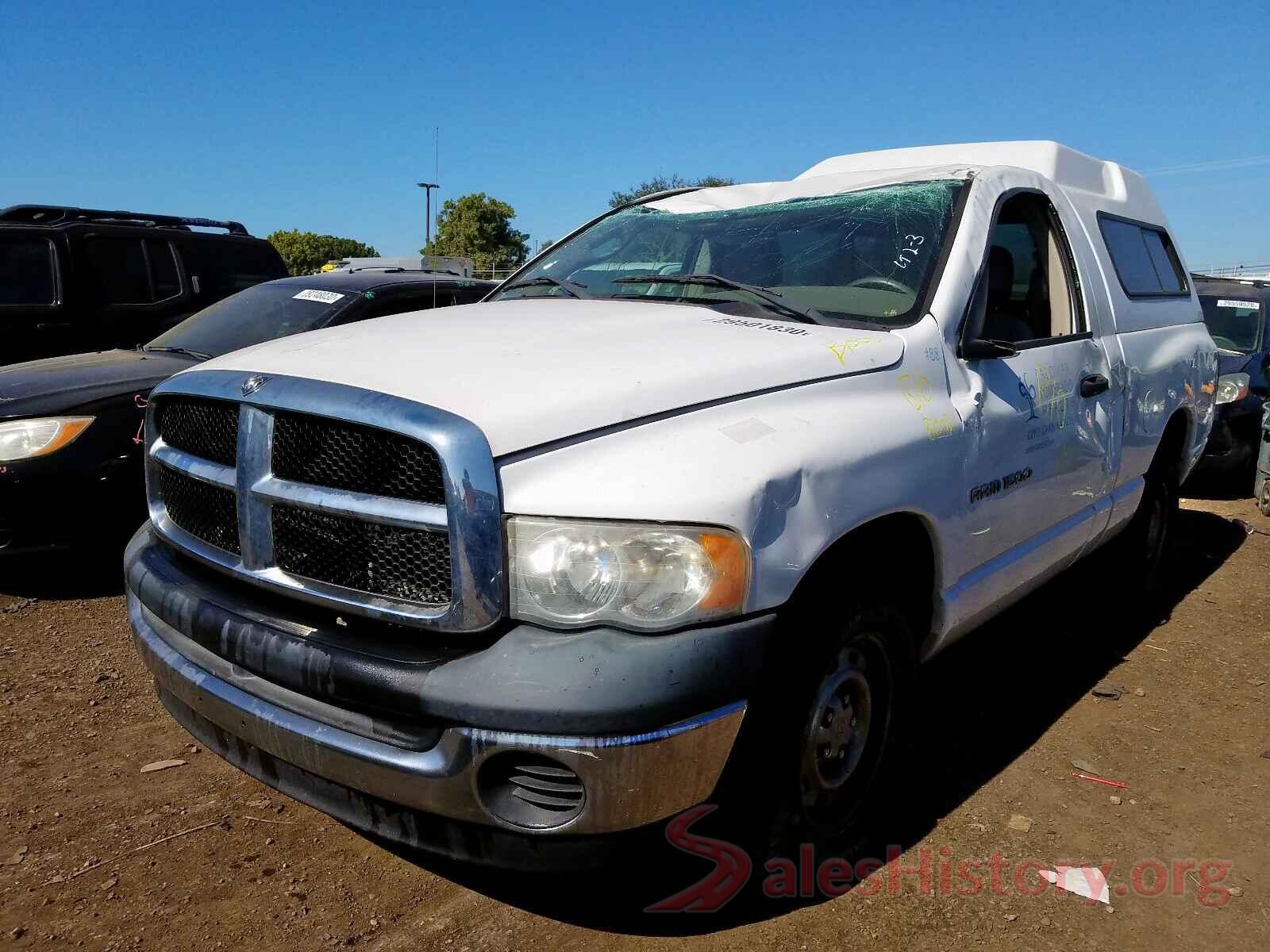 3FA6P0H72JR109610 2004 DODGE RAM 1500