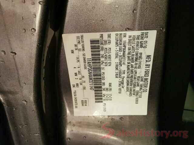 3N1AB7AP9HL642527 2010 FORD FOCUS