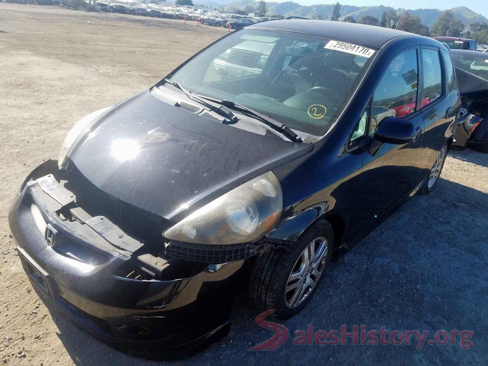 KM8J3CA24HU423001 2007 HONDA FIT