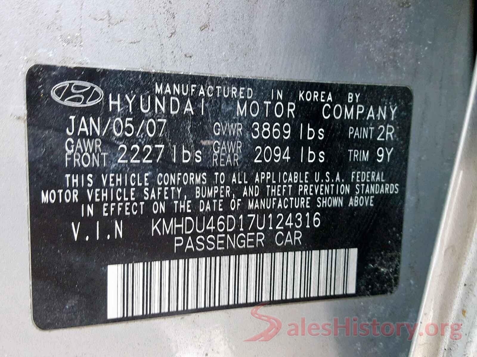 5N1AT2MT4HC754178 2007 HYUNDAI ELANTRA