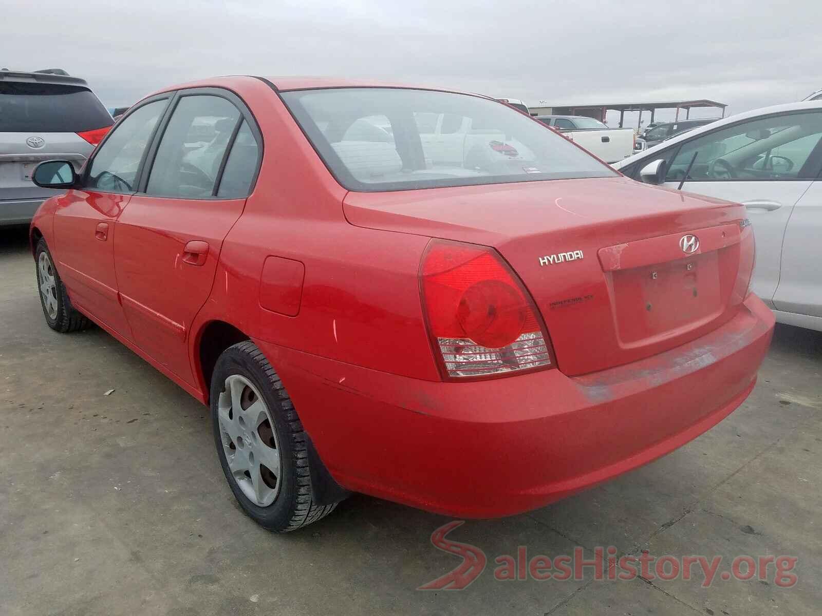 5YFBURHE5JP848691 2004 HYUNDAI ELANTRA