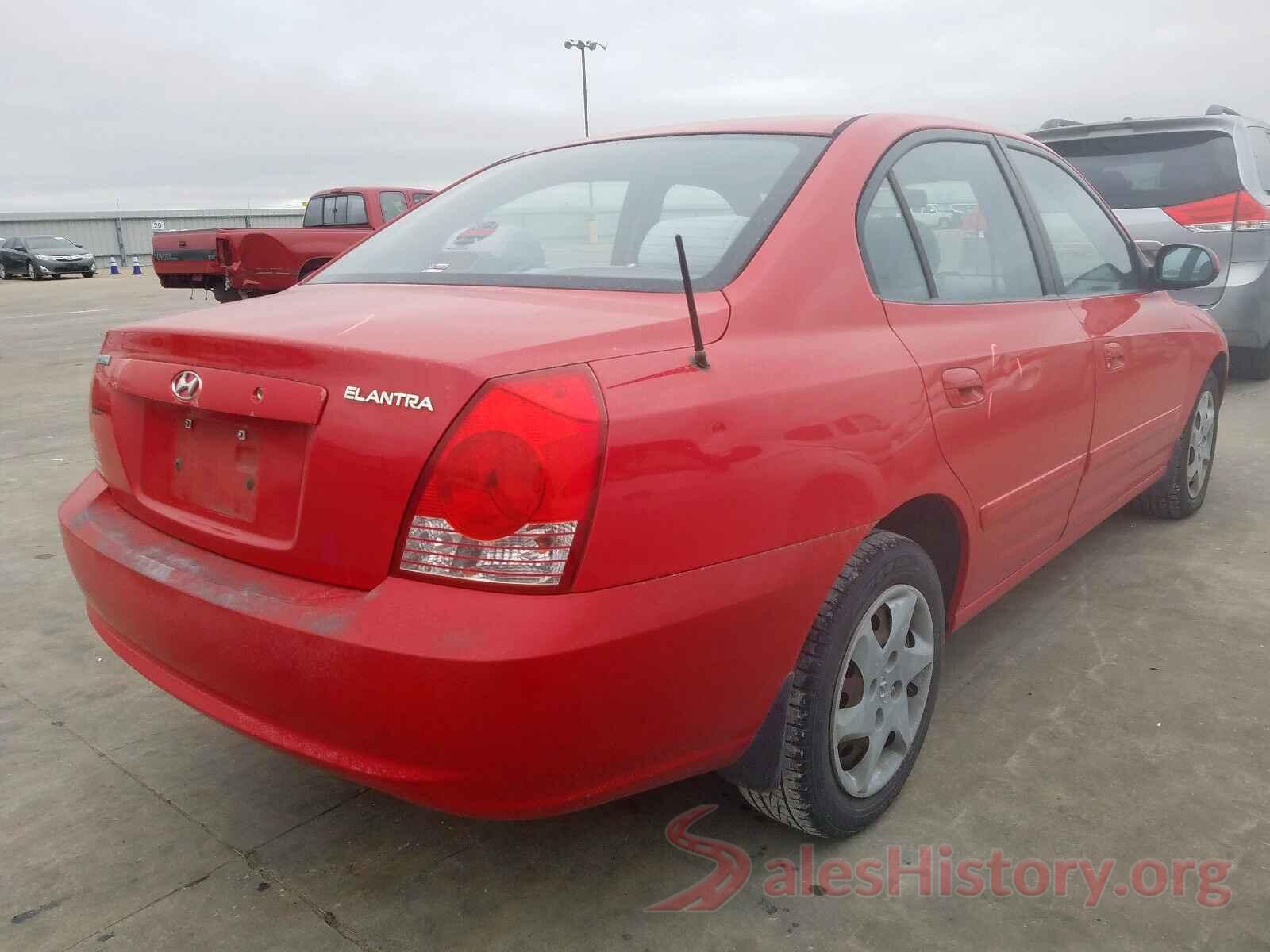 5YFBURHE5JP848691 2004 HYUNDAI ELANTRA