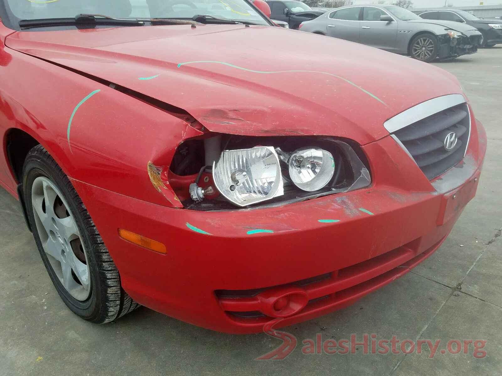 5YFBURHE5JP848691 2004 HYUNDAI ELANTRA