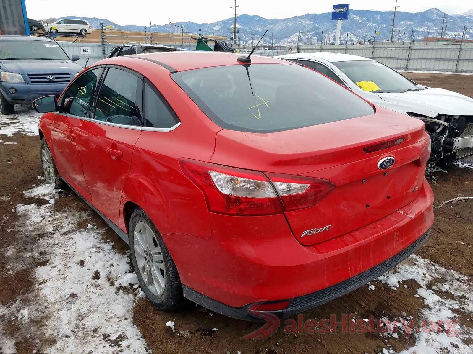 JTMRFREV5HJ701704 2012 FORD FOCUS