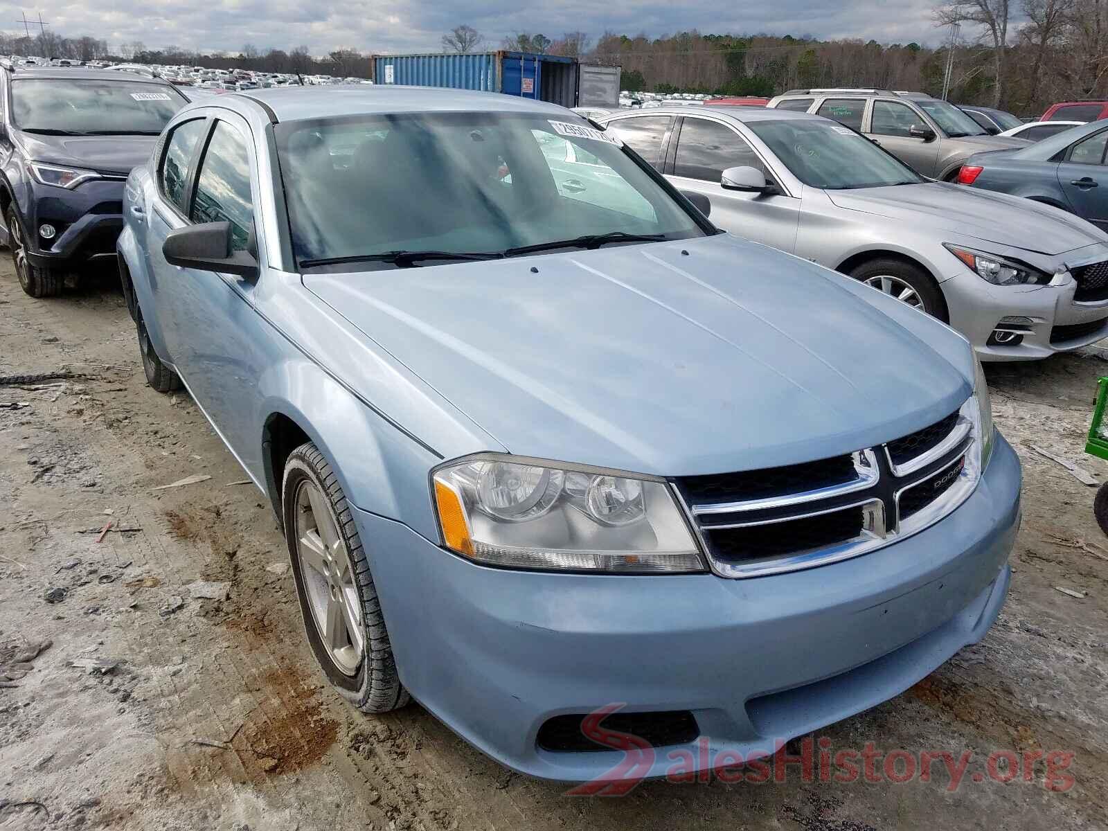 5J6RM4H78GL101861 2013 DODGE AVENGER