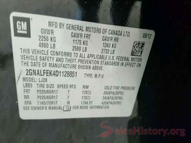 3N6CM0KN7HK702358 2013 CHEVROLET EQUINOX