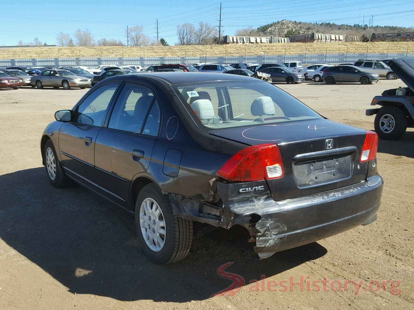 3KPFK4A78HE121921 2004 HONDA CIVIC