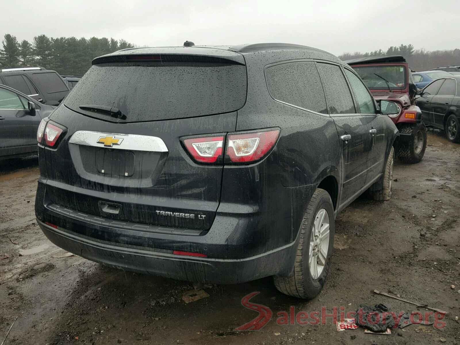 1HGCR2F10HA156299 2014 CHEVROLET TRAVERSE