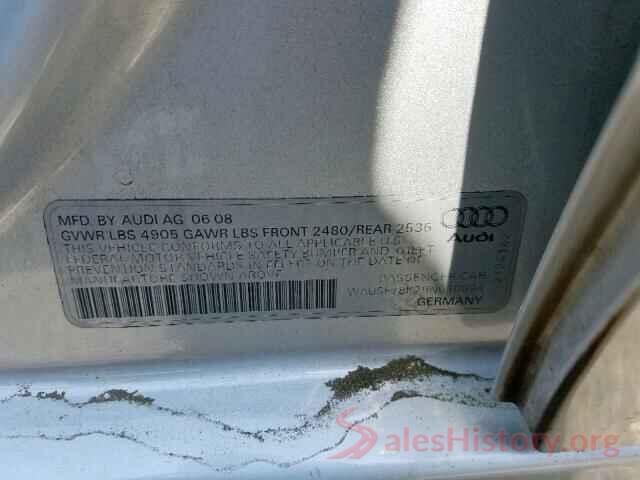 KNAGM4AD6G5095086 2009 AUDI A4