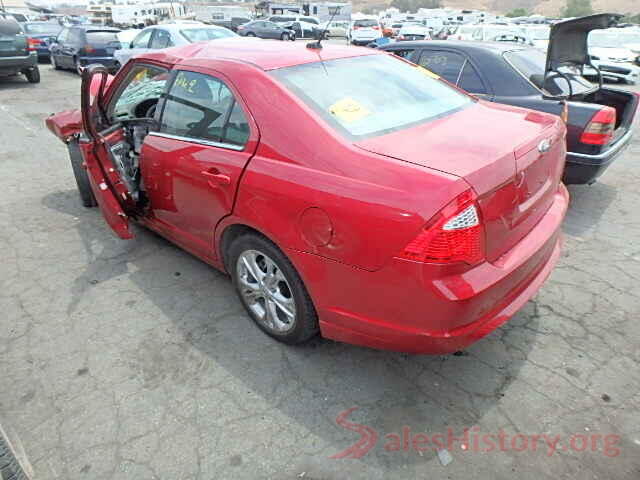 3N1CE2CP2GL365363 2012 FORD FUSION