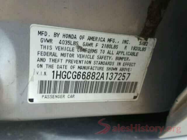 KMHTC6AE0GU286464 2002 HONDA ACCORD