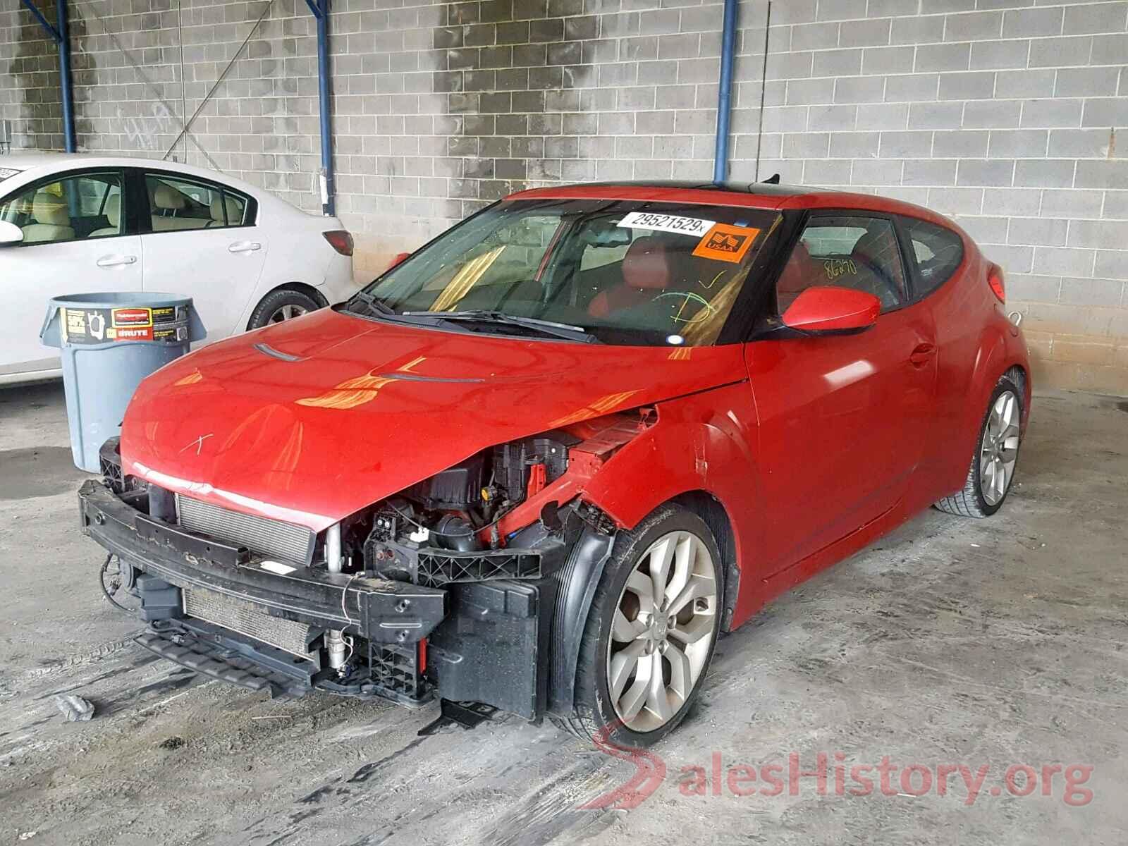 2T3WFREV3JW435867 2012 HYUNDAI VELOSTER