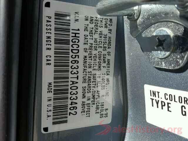 1VWDT7A31HC045322 1996 HONDA ACCORD