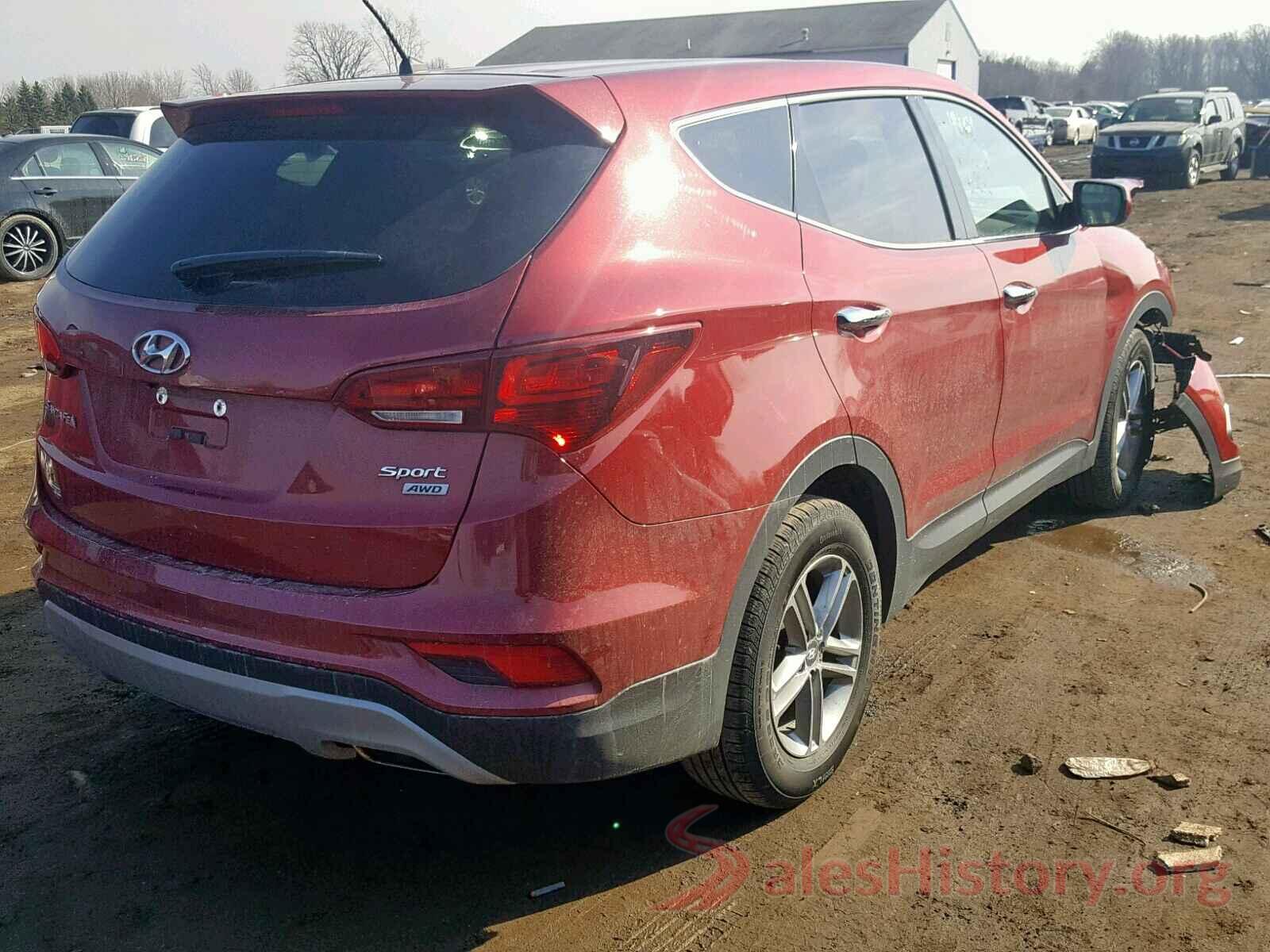 5XXGU4L30GG092705 2018 HYUNDAI SANTA FE S