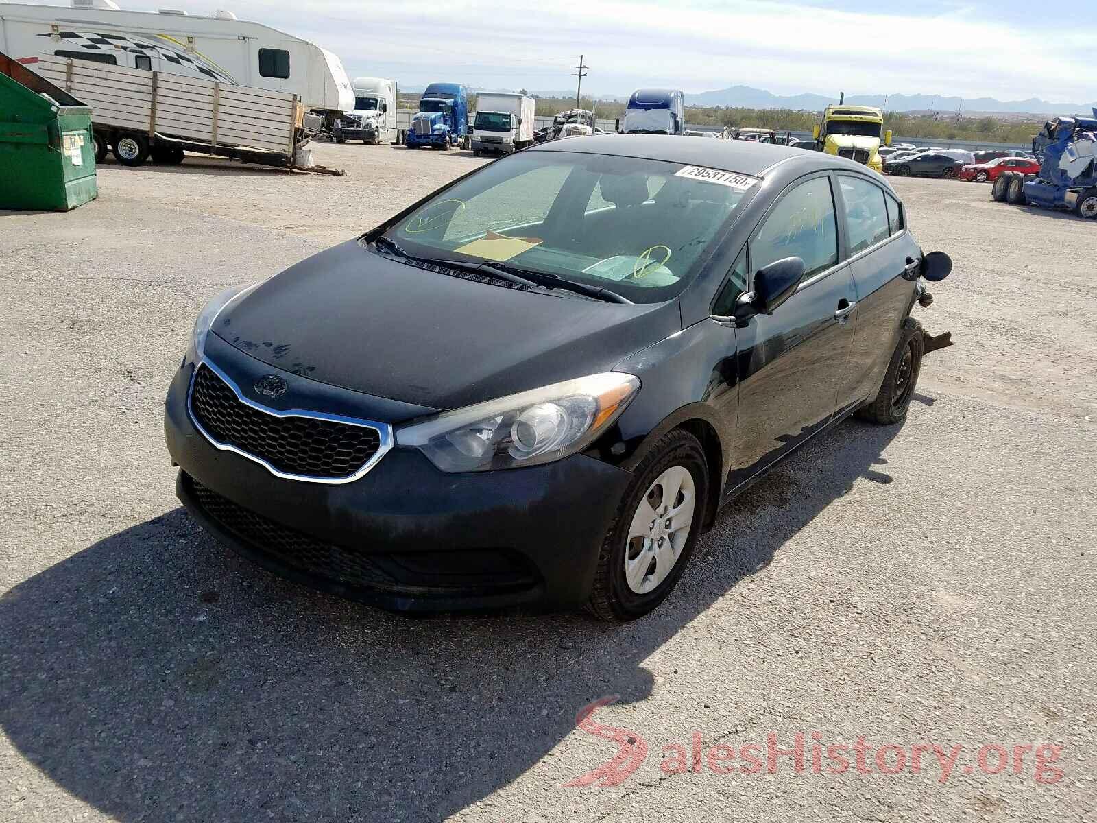 KNMAT2MT3GP615624 2014 KIA FORTE