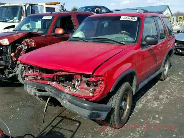 JA32U2FU4HU012707 1996 FORD EXPLORER