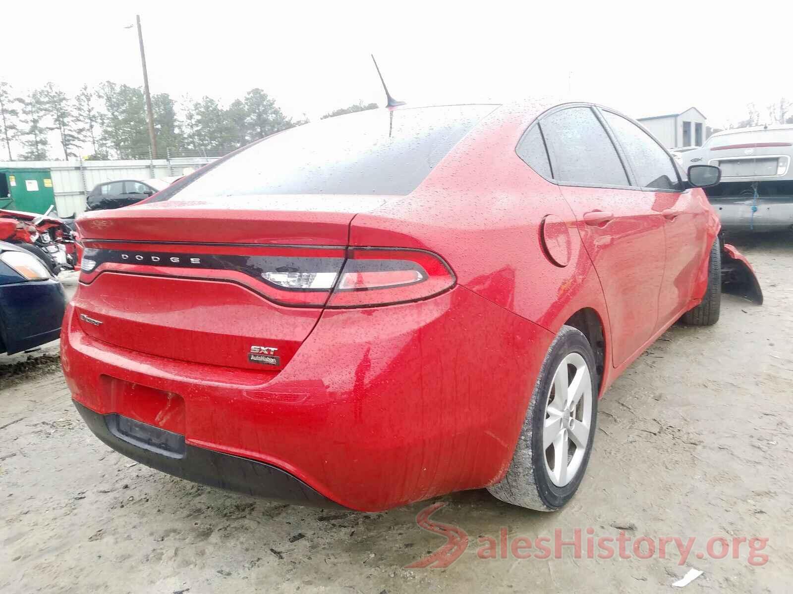 5XXGT4L31KG347180 2016 DODGE DART