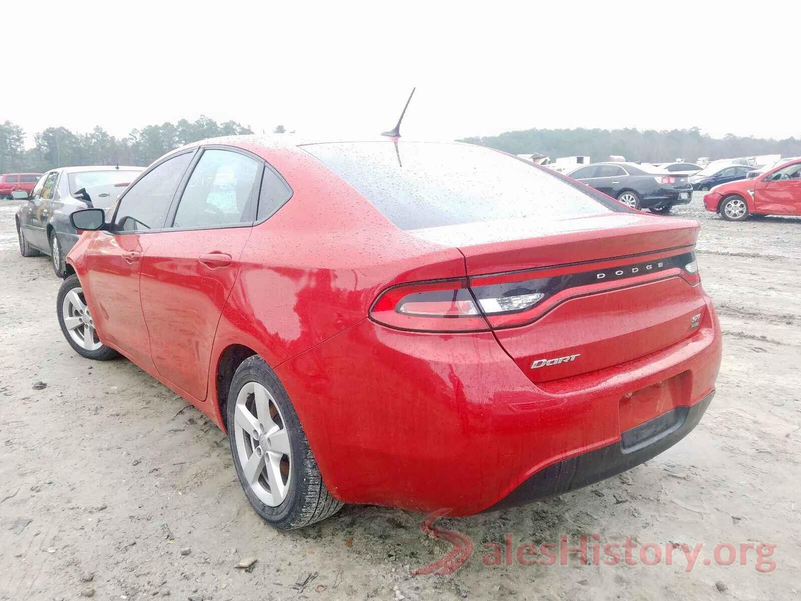 5XXGT4L31KG347180 2016 DODGE DART