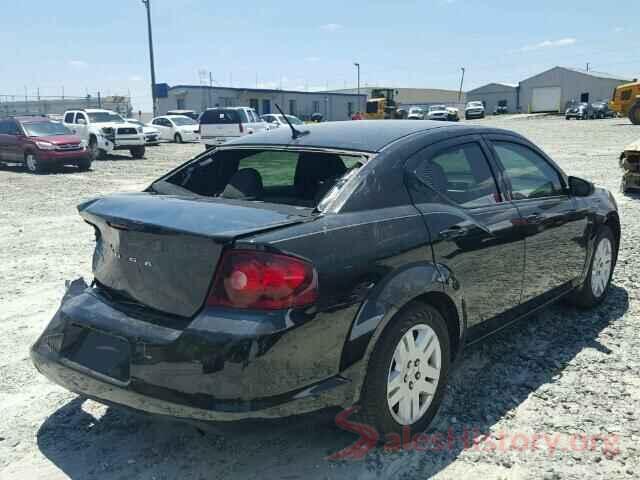 1HGCV1F34JA226612 2012 DODGE AVENGER