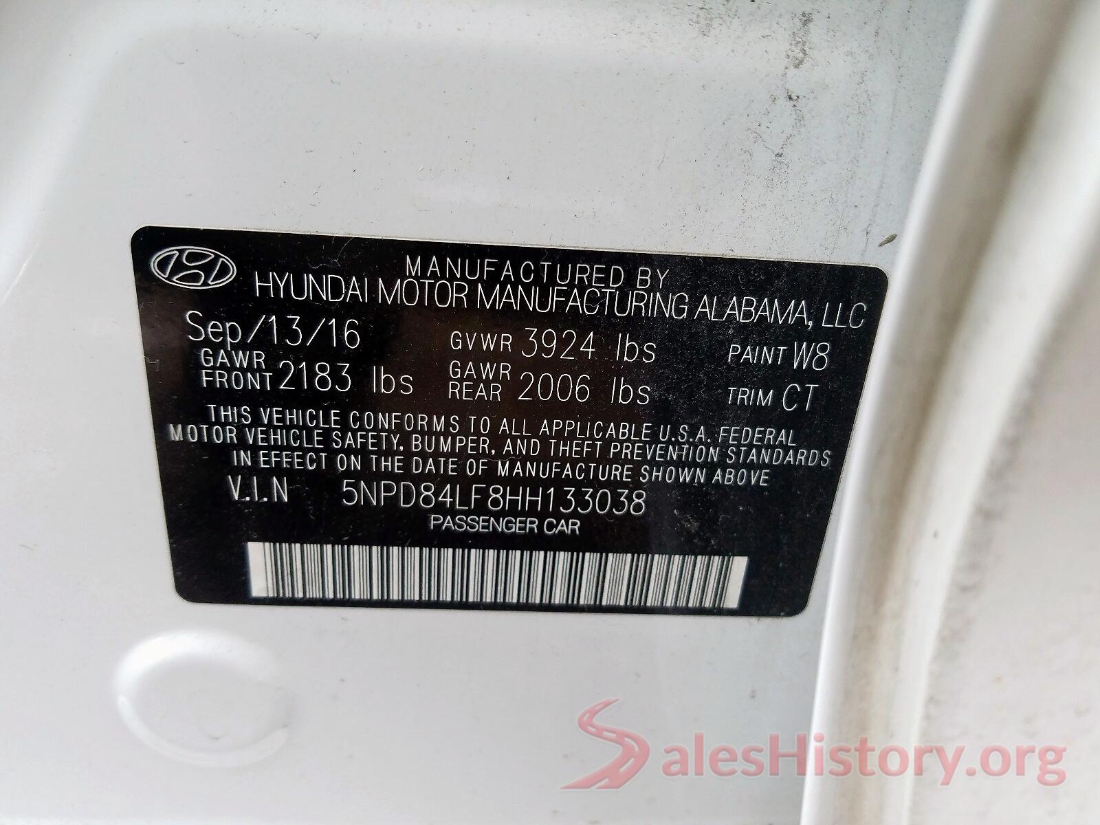 1N4AL3AP3JC123029 2017 HYUNDAI ELANTRA