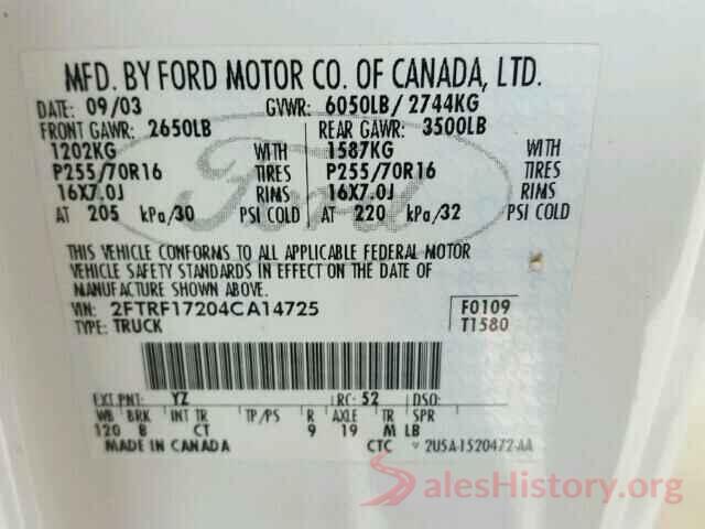 KMHCT4AE4HU367389 2004 FORD F150