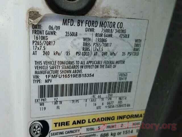 4S3BNAC60H3041206 2009 FORD EXPEDITION