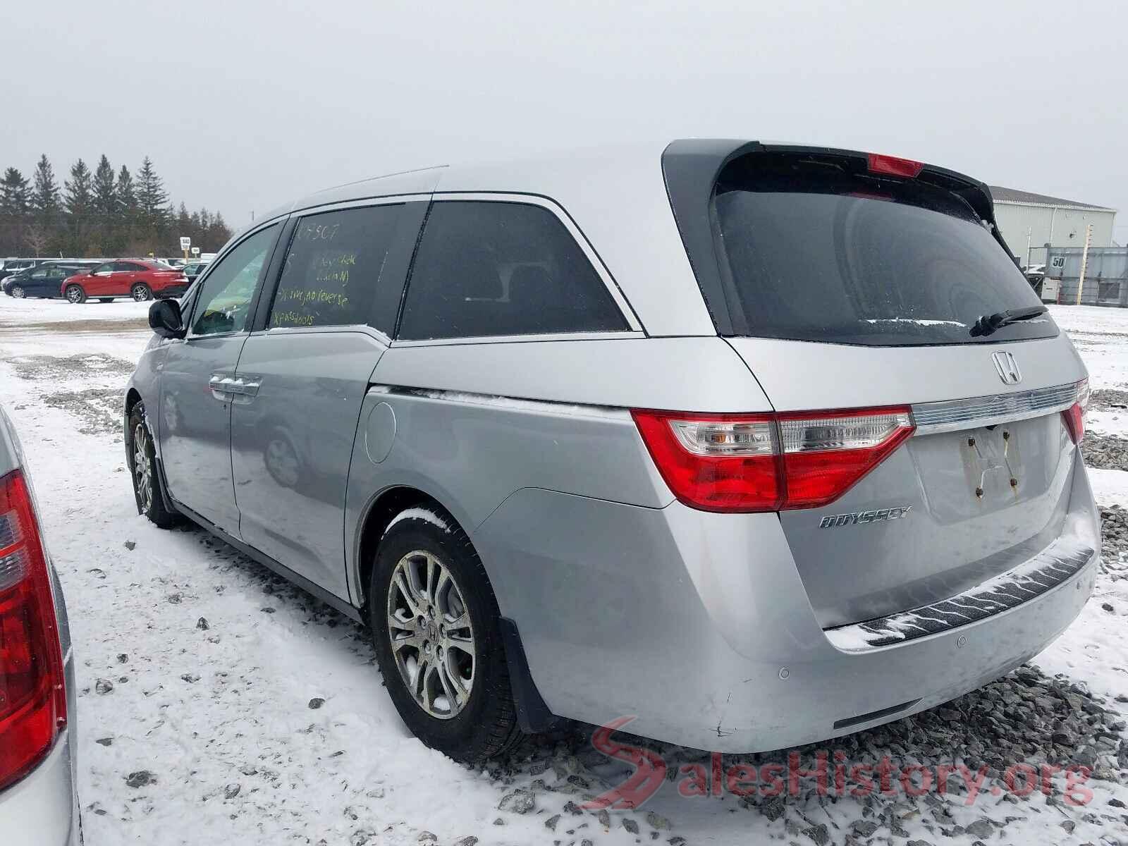 5TDKZ3DC9LS058260 2011 HONDA ODYSSEY