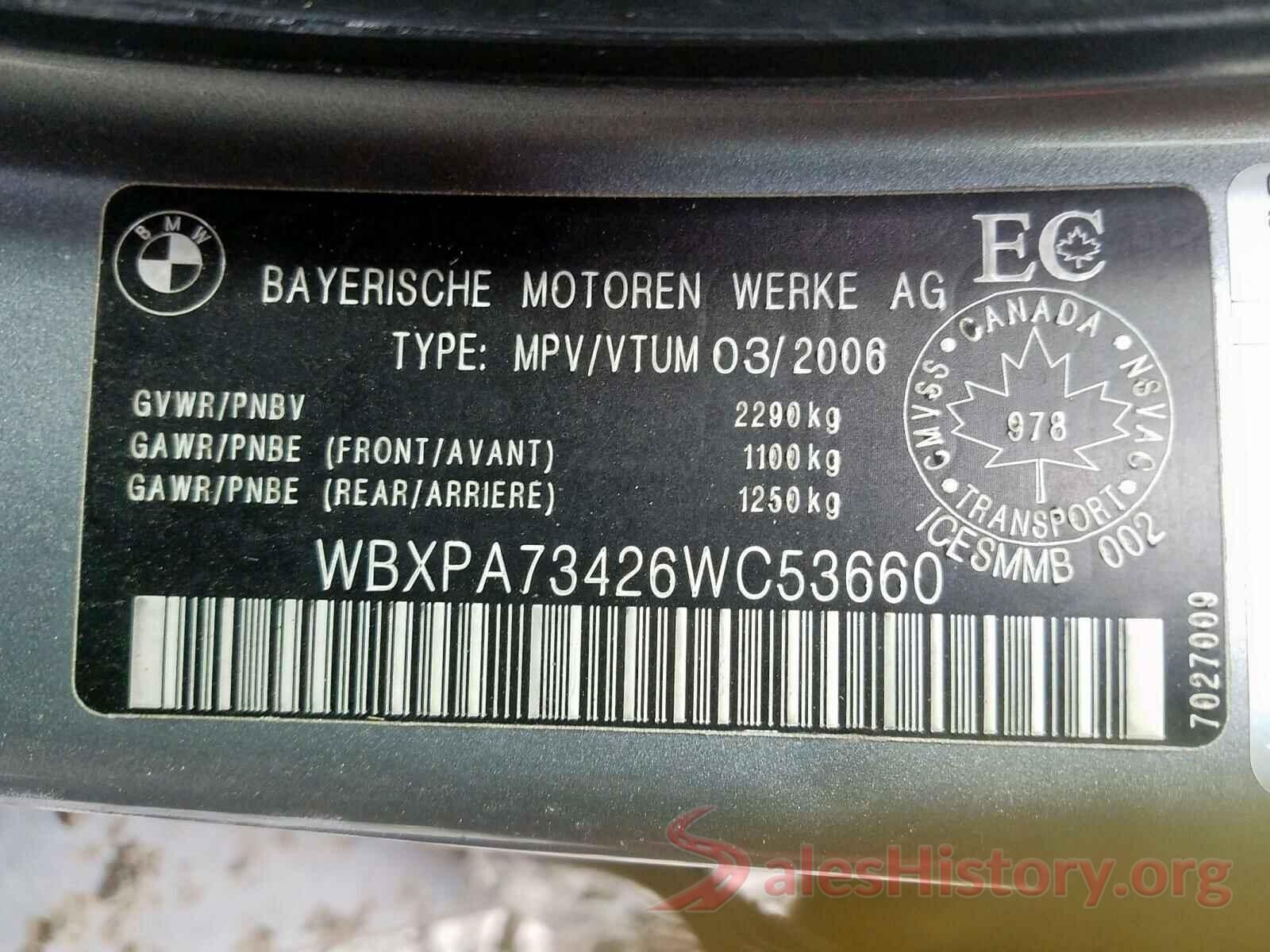 5TFRM5F15HX120811 2006 BMW X3