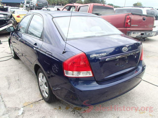 KNDPNCAC2J7401567 2007 KIA SPECTRA